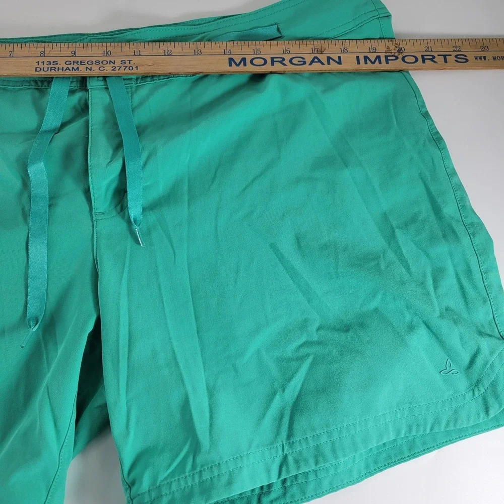Prana‎ Men's 40x6 Unlined Green Lightweight Board Shorts Swim Trunks